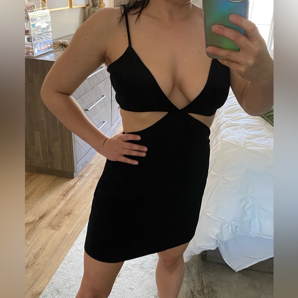 Sexy cut out dress